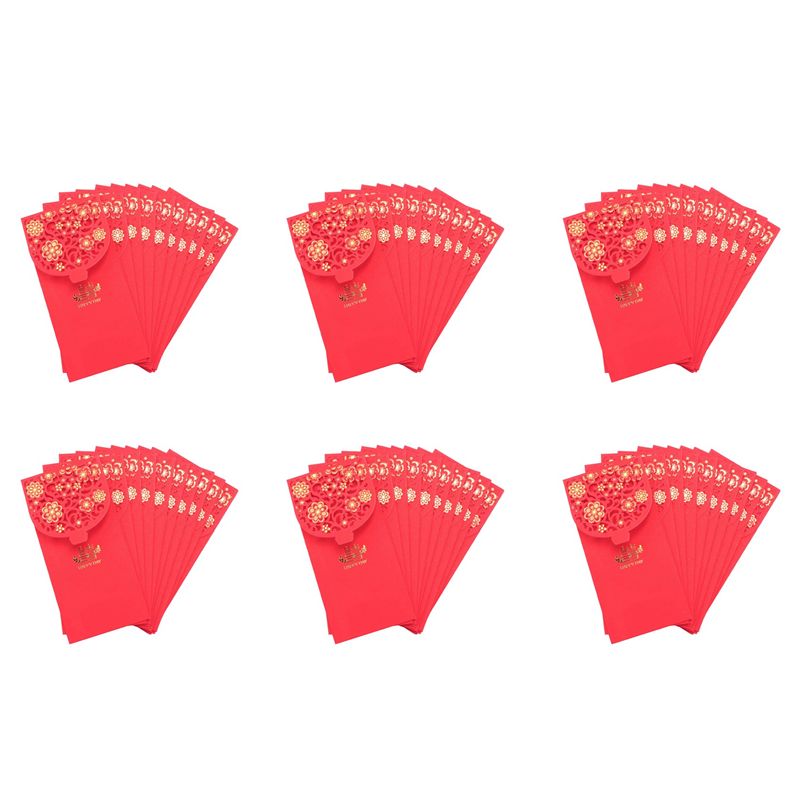 ABZC-60 szt. Chińskie czerwone – Wedding Envelopes recenzja i cena