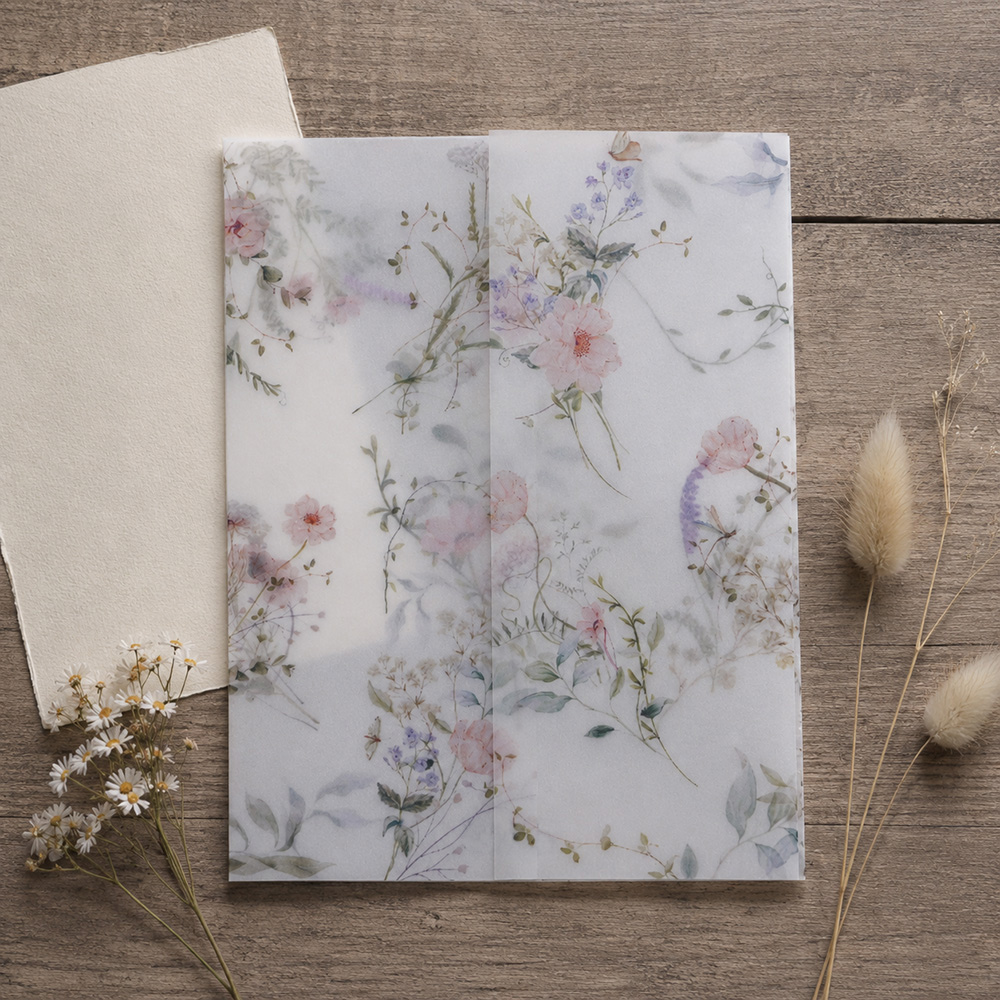 20/50 szt. kopert z pergaminu  – Wedding Envelopes recenzja i cena