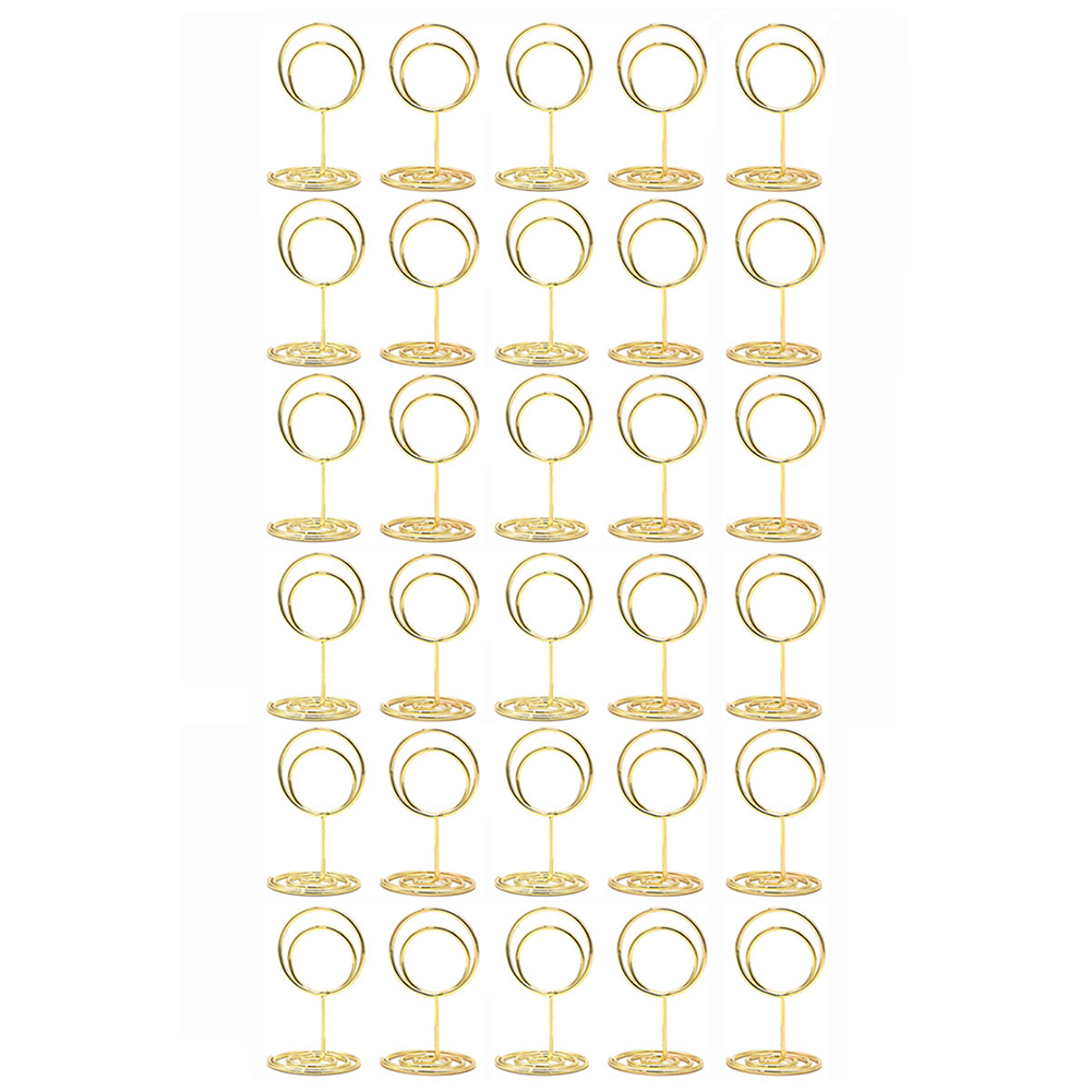 30 sztuk Okrągłe Złote Metalow – Table Number Gold recenzja i cena