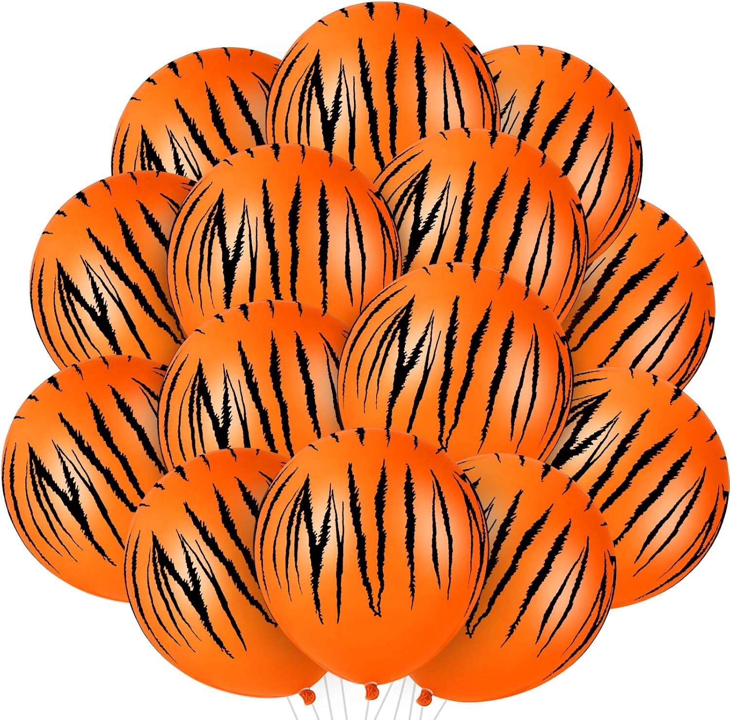 20/40Pcs Tiger Balloons Tiger  – Wedding Zoo recenzja i cena