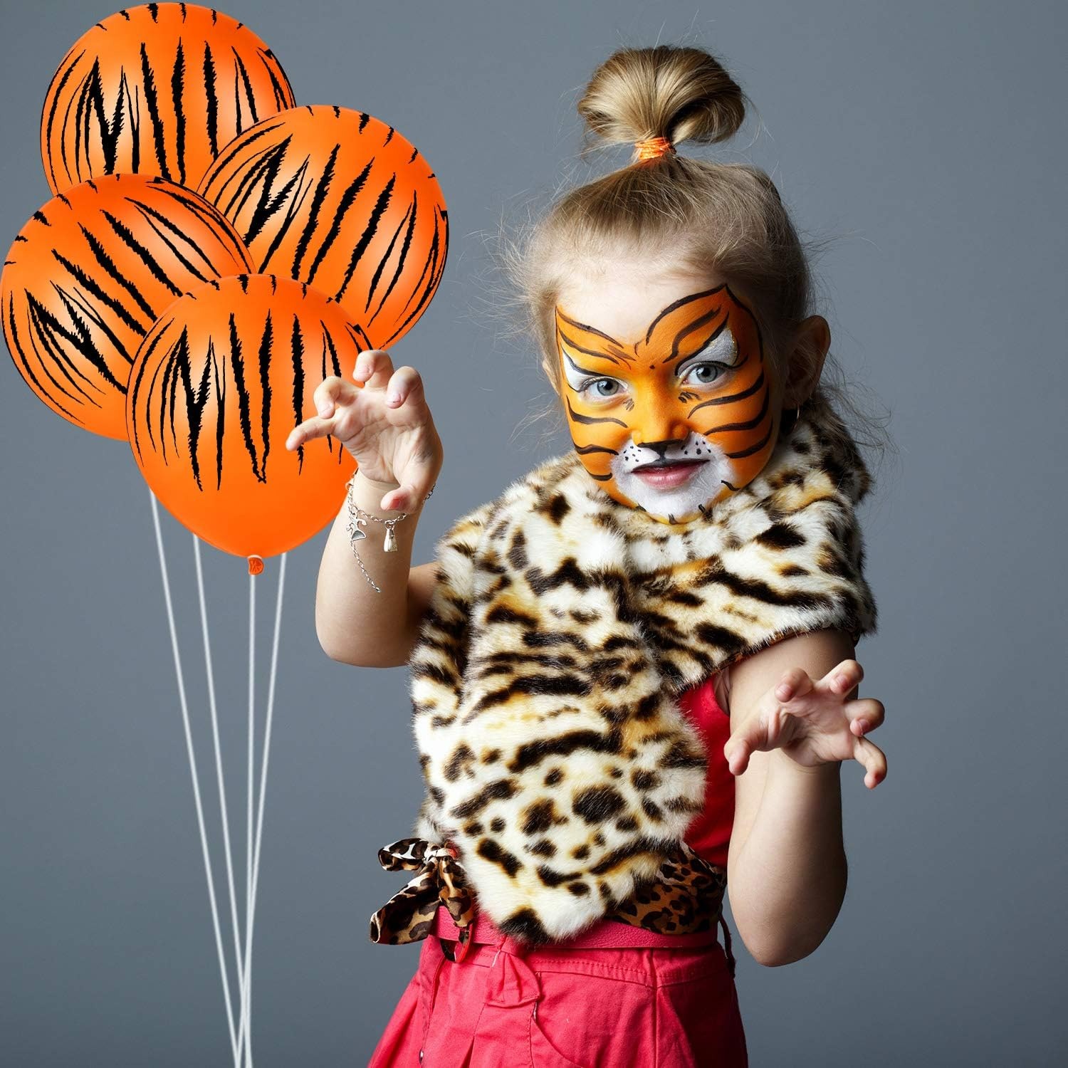 20/40Pcs Tiger Balloons Tiger  – Wedding Zoo recenzja i cena