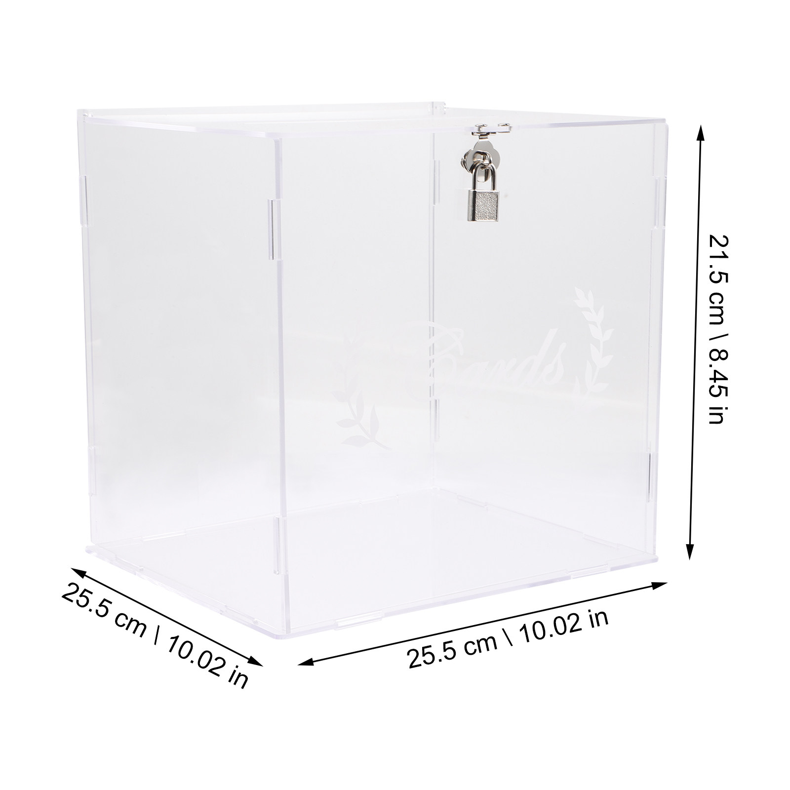 Akrylowe, przezroczyste pudełk – Wedding Card Box recenzja i cena